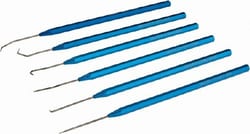 MSC Moody Tools 55-1292 6 Piece Precision Probe Set Steel & Aluminum, Quantity: