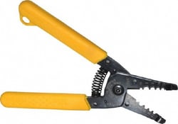 MSC Ideal 45-2100 16 to 8 AWG Wire Stripper 6 Inch Overall Length, 16 AWG Min, Plastic Cushion Handle