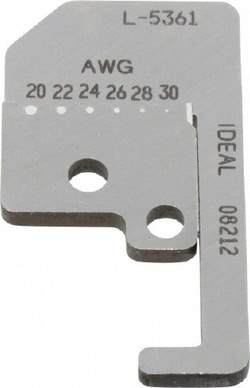 MSC Ideal L-5361 30 to 20 AWG Wire Gage Replacement Blade