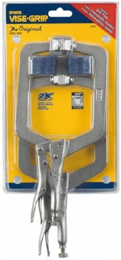 MSC Irwin 45619 2 Piece Locking Clamp Plier Set Comes in Box