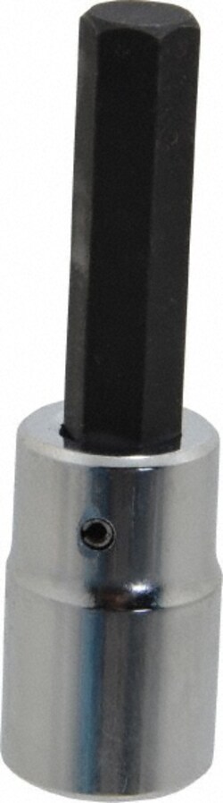MSC Proto J54417/16 1/2" Drive, 7/16" Hand Hex Bit Socket 3-1/4" Overall