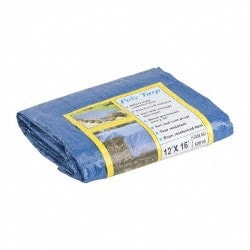 MSC Value Collection KSMSCBB1216 12' x 16' Polyethylene Tarp/Dust Cover
