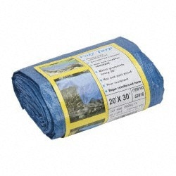 Value Collection KSMSCBB2030 20' x 30' Polyethylene Tarp/Dust Cover Grommets, Blue