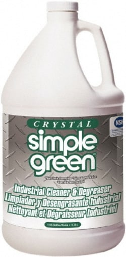 MSC Simple Green. 0610000619128 1 Gallon Bottle Cleaner/Degreaser Liquid, Biodegradable, Concentrated, Unscented