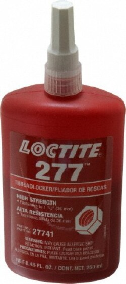 MSC TL 277 250 ML THREADLOCKER & R