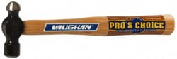 MSC&nbsp;Vaughan Bushnell 15130 1/4 Lb Head Ball Pein Hammer Hickory Handle, 10-1/4