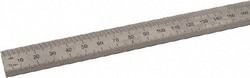 MSC SPI 13-964-2 48" Long, 0.5, 1mm Graduation, Flexible Steel Rule Metric
