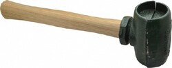 MSC Garland 35004 3-1/2 Lb Head 2" Face Malleable Iron Split Head Hammer