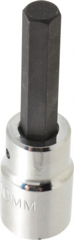 MSC Proto J5441-10M 1/2" Drive, 10mm Hand Hex Bit Socket 3-1/4" Overall