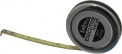 MSC Lufkin W608 8' x 1/4" Yellow Blade Tape Measure 1/32 & 1/16" Graduation,