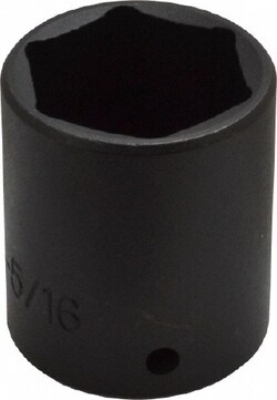 MSC Proto J7442H 1/2" Drive 1-5/16" Standard Impact Socket 6 Points, 2"