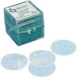 Bellco Glass, Inc. Ideal for florescence and con-focal microscopy Material: