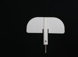 Bellco Glass, Inc.&nbsp;Low Profile Impeller Assembly ,3 L PTFE Paddle