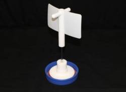 Bellco Glass, Inc. Iob assembly uses smooth bearing action and fits under the 100mm screw cap with ptfe cap seal and silicone gasket. Allows for smoother and better mixing inside the spinner flasks.    Dimensions: 3 x 5 1/4
