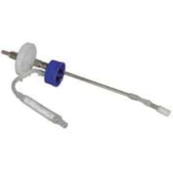Bellco Glass, Inc.&nbsp;2-port air stone stainless steel sparger assembly is designed for the sparging of gases into the vessel liquid media. This design allows access through the side arms with a screw on cap assembly. Fully autoclavable.    Sparger assembly for 6l l/p over he