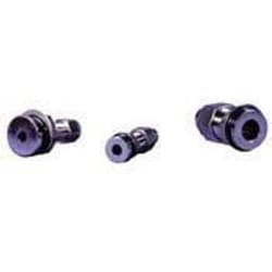Bellco Glass, Inc. Bellco compression fittings are designed using our standard 45mm blue polypropylene open top caps and white silicone gaskets. A wide variety of fittings are available to allow ph and do monitoring via insertion of these probes into sidearms or vessels. Be