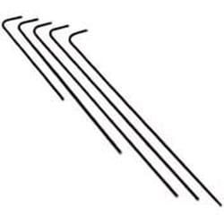 Bellco Glass, Inc. 316l stainless steel bent harvesting tube for 8l flat bottom omni vessel. Use with large flange head-plate.    Size: 1/4