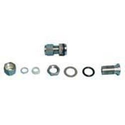 Bellco Glass, Inc. Bellco compression fittings are designed using our standard 45mm blue polypropylene open top caps and white silicone gaskets. A wide variety of fittings are available to allow ph and do monitoring via insertion of these probes into sidearms or vessels. Be