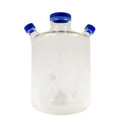 Bellco Glass, Inc.&nbsp;Promotes optimal growth of suspension and micro-carrier culture. Impeller height adjust through compression fitting center cap. The indented bottom prevents accumulation of micro-carrier beads under impeller.    Size: 15l    Sidearm cap: 45mm ( includes