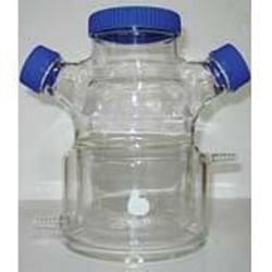 Bellco Glass, Inc. For use circulating water bath or chiller and magnetic stir plate. Hose connection accepts 3/8