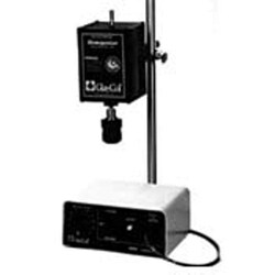 Bellco Glass, Inc. Homogenizer drives are used as a source of motor for dis-aggregating tissue samples into individual cells. The drive motor can be set to a special rpm depending on the type of cell being used. The drives are typically bolted to an upright stand for suppor