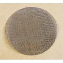 Bellco Glass, Inc. The stainless steel screens are held in place by a retaining ring on the bottom of the pan that is tightened using the screen replacement key. The screens are available in different mesh sizes and have a diameter of 37mm.    Size: 280