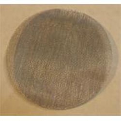 Bellco Glass, Inc. The stainless steel screens are held in place by a retaining ring on the bottom of the pan that is tightened using the screen replacement key. The screens are available in different mesh sizes and have a diameter of 37mm.    Size: 140