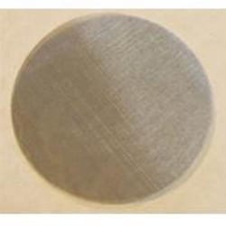 Bellco Glass, Inc. The stainless steel screens are held in place by a retaining ring on the bottom of the pan that is tightened using the screen replacement key. The screens are available in different mesh sizes and have a diameter of 37mm.    Size: 94