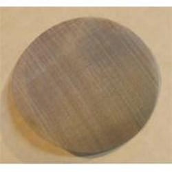 Bellco Glass, Inc. The stainless steel screens are held in place by a retaining ring on the bottom of the pan that is tightened using the screen replacement key. The screens are available in different mesh sizes and have a diameter of 37mm.    Size: 38