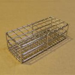 Bellco Glass, Inc.&nbsp;Stainless Steel Tube Rack, 13mm-40P 4x10 Spacing
