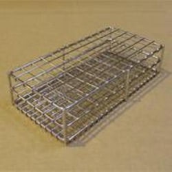Bellco Glass, Inc.&nbsp;Stainless Steel Tube Rack,13mm-72P 6x12 Spacing