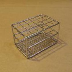 Bellco Glass, Inc.&nbsp;Stainless Steel Tube Rack, 16mm-24P 4x6 Spacing