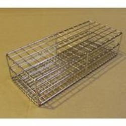 Bellco Glass, Inc. Stainless Steel Tube Rack, 16mm-90P 6x15 Spacing, Quantity:
