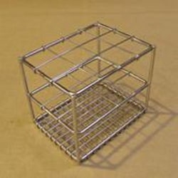 Bellco Glass, Inc.&nbsp;Stainless Steel Tube Rack,25mm-12P 3x4 Spacing