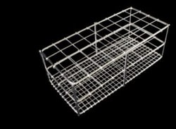 Bellco Glass, Inc.&nbsp;Stainless Steel Tube Rack, 25mm-36P 4x9 Spacing