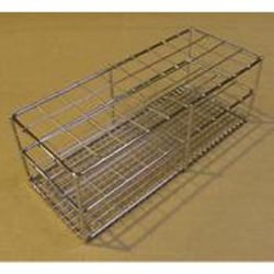 Bellco Glass, Inc. Stainless Steel Tube Rack,25mm-40P 4x10 Spacing, Quantity: