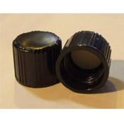 Bellco Glass, Inc.&nbsp;Black phenolic screw caps are manufactured from specially formulated phenolic resin to resist the effects of temperature and steam autoclaving. They have a non-toxic white rubber liner for all general culture applications. The deep skirt reduces risk of c