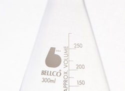 Bellco Glass, Inc. Manufactured from type 1 class a Borosilicate glass.