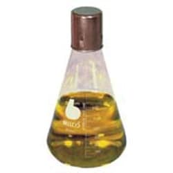 Bellco Glass, Inc. Manufactured from type 1 class a Borosilicate glass. Ideal for growing, storing and mixing of aerobic and anaerobic cultures. Graduated to approximate volumes    Size: 3l    Closure: 38    Dimensions: 184x340