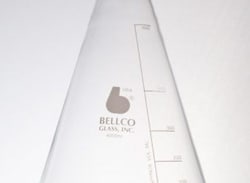 Bellco Glass, Inc.&nbsp;S/Cap Grad Erlenmeyer Flask ,4000mL With 38mm Cap