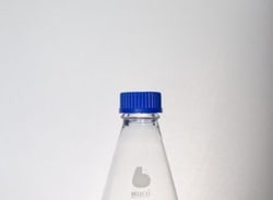 Bellco Glass, Inc.&nbsp;Manufactured from type 1 class a Borosilicate glass. 3 side baffles positioned at 120 degree and  3 bottom baffles offset from the side baffles. Gl45 polypropylene membrane cap has a sealed in 0.2u ptfe membrane. Cap can be tightened during autoclaving.