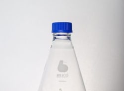 Bellco Glass, Inc.&nbsp;GL45 6 Baffle Shake Flask,1000mL With Membrane Screw Cap
