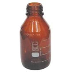 Bellco Glass, Inc. Manufactured from Type 1 Class A Borosilicate Glass. This bottle protects is contents up to 500nm or UV radiation. These bottles are specifically suitable for preparing light sensitive media and for storing substances for extended periods of time. The bot