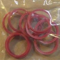 Bellco Glass, Inc.&nbsp;Use with Hi-Temperature Red Cap. Pouring ring provides drip free pouring an protects thread from chipping. They are autoclavable to 180C. Packed 10 per case.
