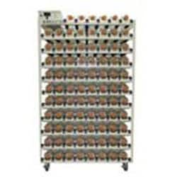 Bellco Glass, Inc. The Bellco Top Drive Roller Apparatus has been designed for production of animal cells, viruses and cell products.  The unit accommodates 86 bottle positions. Rollers have a key design to eliminate slipping and are easily removable for servicing of bearin
