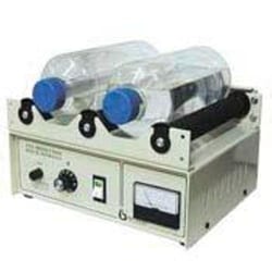 Bellco Glass, Inc. The Bellco Economy Roller Apparatus is a variable speed two or four bottle roller apparatus used for the purpose of producing animal cells or cell products.  This small sized unit is ideal for experimental and pilot-scale cell culture.  Methods developed