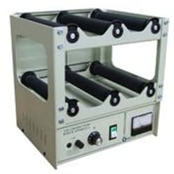 Bellco Glass, Inc. The Bellco Economy Roller Apparatus is a variable speed two or four bottle roller apparatus used for the purpose of producing animal cells or cell products.  This small sized unit is ideal for experimental and pilot-scale cell culture.  Methods developed