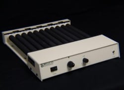 Bellco Glass, Inc. The Bellco Mini Tube Roller is a variable speed roller unit for general laboratory usage. The compact size is ideal for experimental and pilot-scale operations.  Methods developed on this unit can easily be scaled up. Robustly constructed and designed for