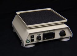 Bellco Glass, Inc. The Bellco Digital Shaker is a compact, heavy-duty variable speed shaker.  It is used for the agitation of electrophoretic gels and filter assay media for staining, destaining and assay development.  The Shaker accommodates a variety of vessels.  It is co