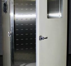 Bellco Glass, Inc. Bellco CO2 Incubators have 40 cubic feet of volume and are designed for use with Bellco's Cell Production Roller Apparatus (CPRA).  One internal convenience outlet on top allows simple connection to internally placed appliances such as CPRA, Roller Drums,